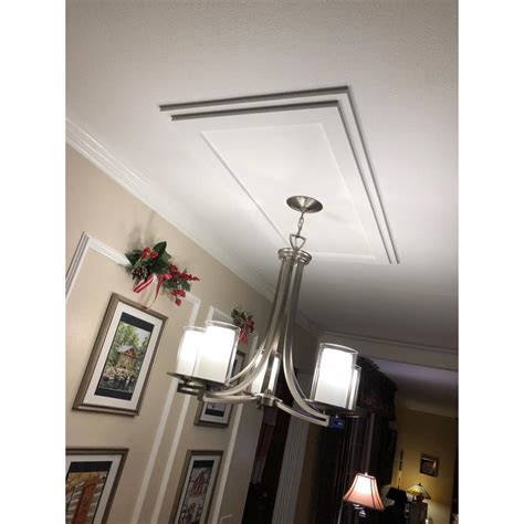 ceiling medallion installation ideas